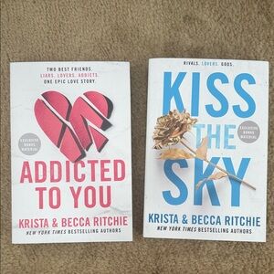 Addicted to You and Kiss the Sky Books